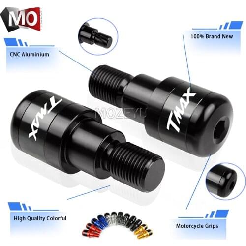 Motorcycle CNC Handle Bar Handlebar Grips Ends Slider Falling Protector For YAMAHA TMAX 530 2006-2016 TMAX 500 2008-2016 2015