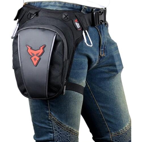 Norbinus Multifunction Motorcycle Drop Leg Bag Oxford Motorcycle Bag Outdoor Men Casual Waist Bag Fanny Pack Moto & Biker Bags