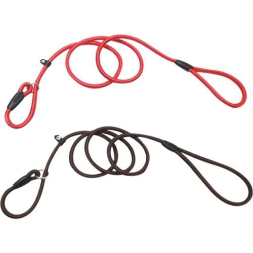 New Dog P-Leash With Adjustable Durable Training Rope Handle Control For Running Walking Hiking