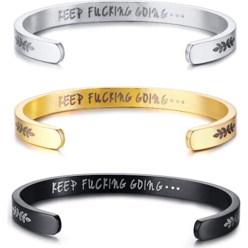 New Arrival 6MM Simple Light Body Open Bracelet Mens and Womens Titanium Steel Bracelet Great for Lover Valentines Day Gifts