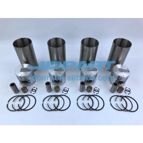 New S4S S4S-IDI Liner Kit Piston + Rings + Liner For Mitsubishi Engine