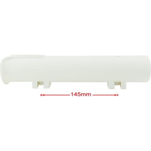 Plastic Wall-Mounted Rod Holder 4 Tube Fishing Pod Rack for Marine Boat Yacht Camper RV, White