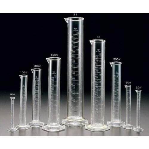 Professional Thick Glass Graduated Measuring Cylinder Set 5ml 10ml 25ml 50ml 100ml Measuring Cylinder Kit for Lab Suppy