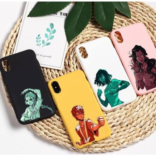 Avatar the Last Airbender clear Phone Case cover Candy Color for iPhone 11 12 mini pro XS MAX 8 7 6 6S Plus X 5S SE 2020 XR