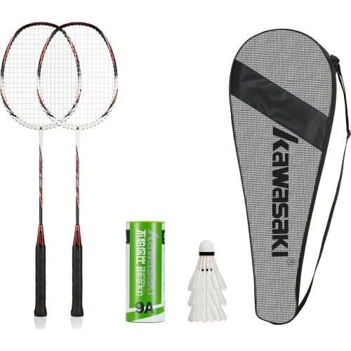 Kawasaki Badminton Racket 1U Aluminum Alloy Frame Badminton Racquet With String UP-0160 With Free Gift Shuttlecock