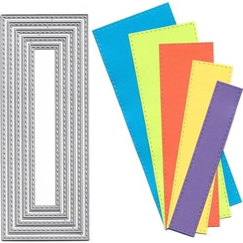 Slimline Cutting Dies Scrapbooking Knives Embossing Cutting Stencils And Embossing New Templates Stencil Crafts Metal Die Cut