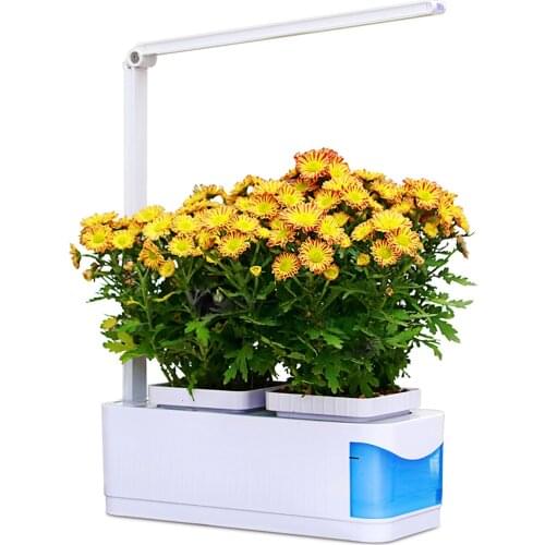 Smart Full Hydroponics Garden Light Indoor Garden Kit Desk Lamp UK Plug, Angle Adjustable