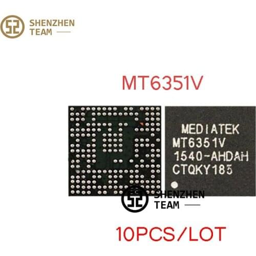SZteam 10PCS/LOT PMIC MT6351V 6351V 6351 Power Supply IC For OPPO R9 MEIZU M3 NOTE MX6 TECNO SONY HTC Integrated Circuits Repair
