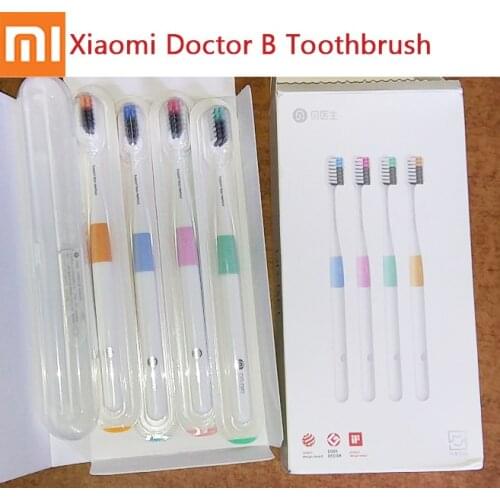 NEW Xiaomi Doctor B Tooth Bass Method Better Brush Wire Including Travel Box B Toothbrush Adult Oral Cleaning Teeth For Couple
