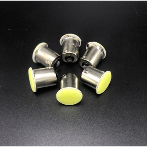 10pcs 12V BA15S BA15d 1156P21W Car Auto LED Turn Signal Bulb COB Car Interior Light Parking Reverse Back Brake Lamp Super Bright