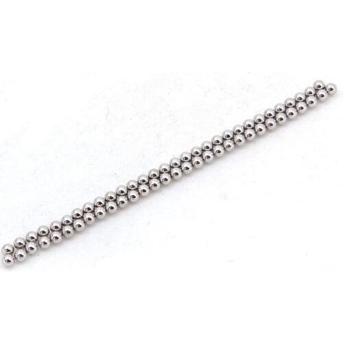 1000Pcs Solid 440C Stainless Steel Ball Dia 0.3mm High Precision Smooth Steel Beads Round Ball