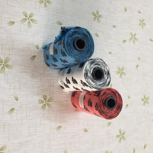 12 Rolls 180 Pcs Eco-friendly Multicolor Pet Dog Waste Bags for Poop Removal Puppy Cat Clean Up Refill Garbage Bag Material: Deg