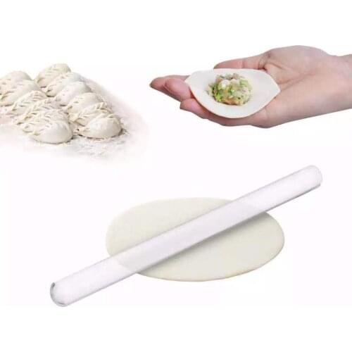 16.5*1.3cm Acrylic Rolling Pins Non-stick Clay Tools For Polymer Clay Fondant Rollers Cake Dough Roller Pastry Tools
