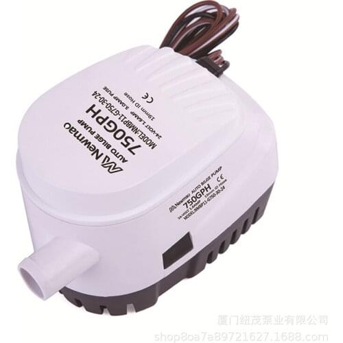 Yacht accessories 600GPH 12V submersible pump automatic bilge pumps boat bilge pump drainage pump