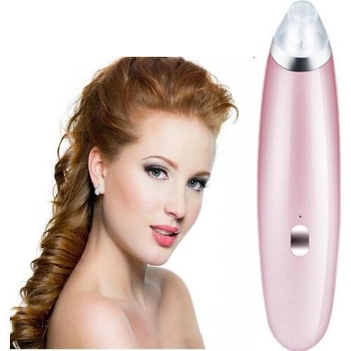 Household facial cleansing instrument beauty electric suction black to black machine pore cleaner artifact