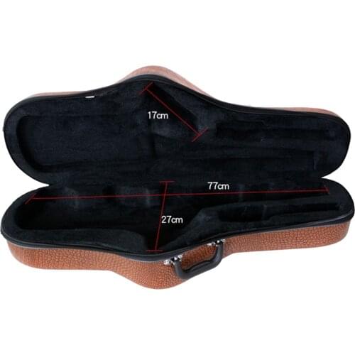 Alto B-flat Saxophone Case with Hand Strap Double Side Zipper High Tensile Strength