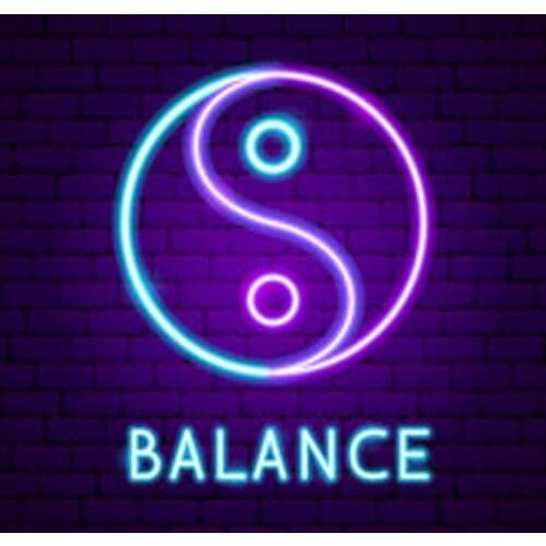 Decorative Light Japanese Balance Logo Culture Neon Light Restaurant Beer Bar Display Studio light Enseigne Lumineuse Handmade