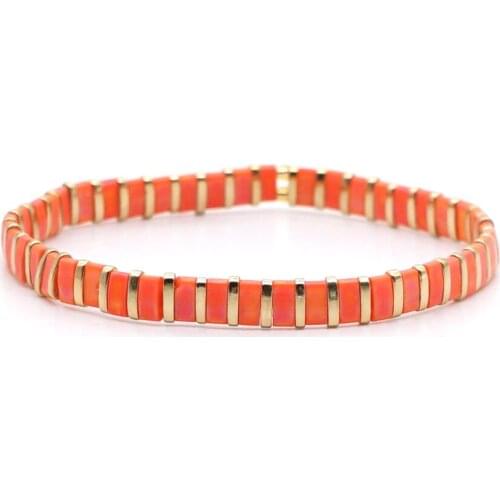 Go2boho 2020 New Arrival Women Jewelry Tila Bead Bracelet MIYUKI Glass Bracelets Femme Stretch Gift Armband Pulseras Mujer