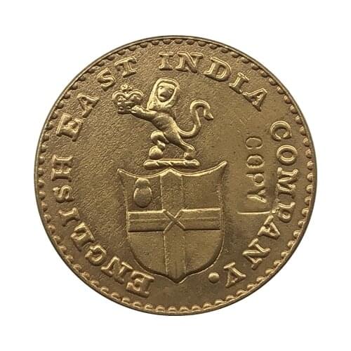 24-K Gold plated 1820 British coins copy