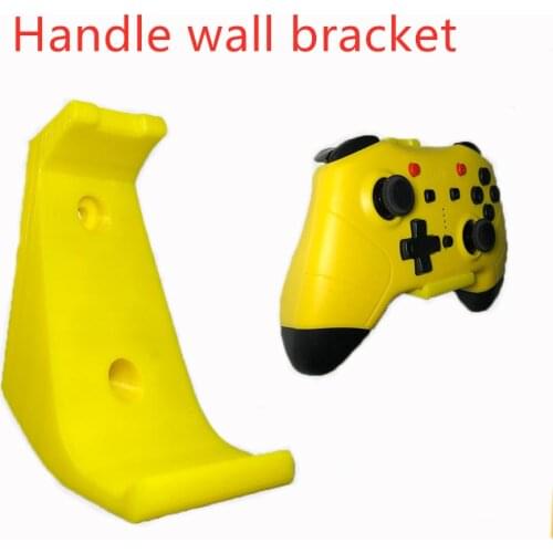 Desktop Wall Fixed Base Mount Bracket For Nintendo Switch Pro Control Clip 3D Print Game Accessories
