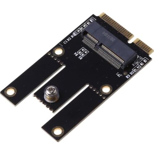 New M.2 Key A to Mini PCI-E Adapter PCI Express Wireless Wifi Card Adapter