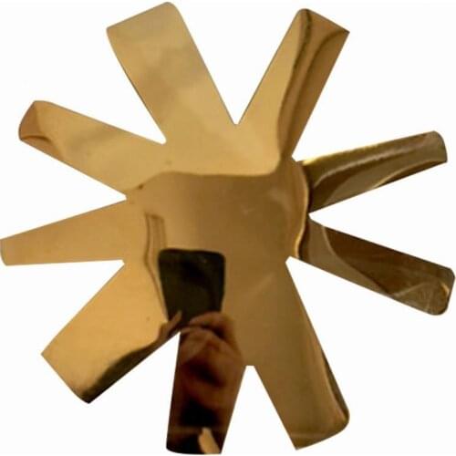 1PC Nail Cutter Plate French Manicure Style V-Shape Stainless Steel Nail Art Edge Trimmer for Beauty