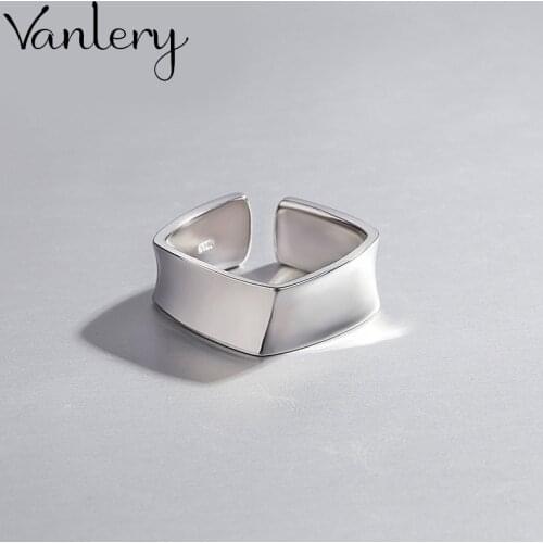 Romantic Trendy Charm Square Rings For Women Men Boho Knuckle Party Rings Punk Cocktail Jewelry Girls Gift
