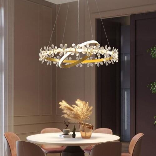 Modern Simplicity LED Chandelier Ceiling for Living Room Dining Bedroom Kitchen Home Decoration Indoor Lighting Pendant Lamp
