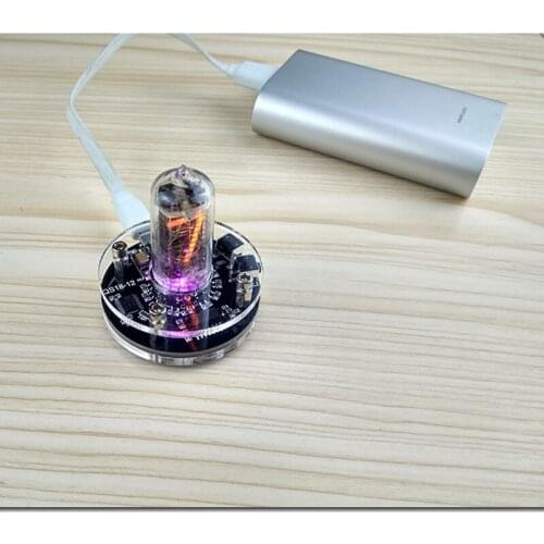 Single tube QS18-12 glow clock nixie clock