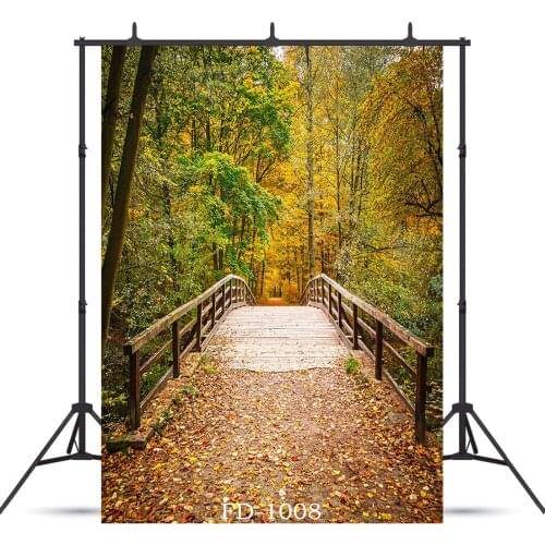 Forest Walkway Photographic Background For Photo Shoot Props Portrait Kids Vinyl Cloth Photo Backdrop Photocall
