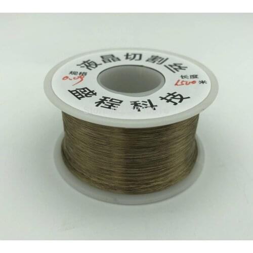 0.09mm cutting wire 1500m for LCD touch screen Glue Remove for mobile phone repair super durable and not easy to broken