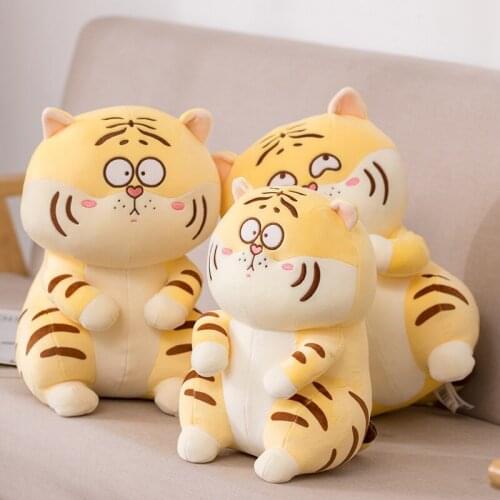 28/33/45cm Soft Lovely Tiger Plush Toys Stuffed Cartoon Animals Baby Accompany Pillow Plush Doll Toys Children Gift