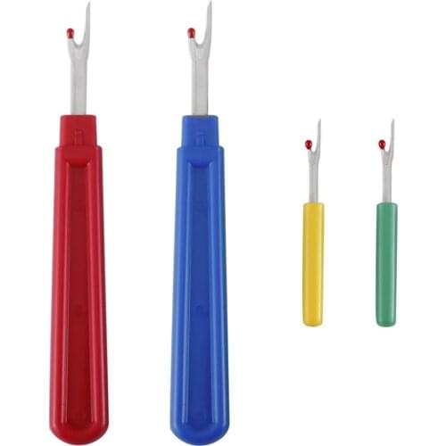 4pcs Large & Small Seam Ripper with Protective Cap Stitch Unpicker for Sewing