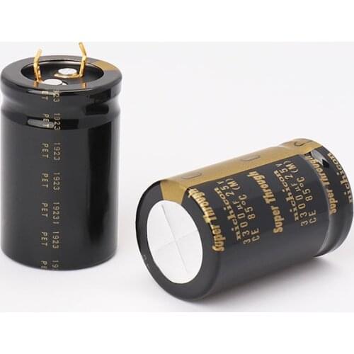 Nichicon Fever Audio Filter Electrolytic Capacitor 3300Uf 25V KG Super Through Series 25V 3300uf 25X40mm
