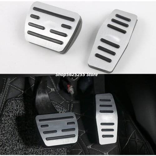 Car Accelerator Aedal Brake Pedal For Jeep Compass Accessories 2017 2018 2019 2020 Non-slip Particles Non-perforated Decoration