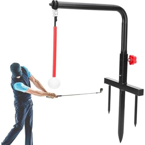Automatically Tee Golf Swing Trainer Portable Indoor Golf Swing Traing Device Aid Practice Posture Correction Training supplies
