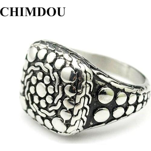 CHIMDOU Men's Rings