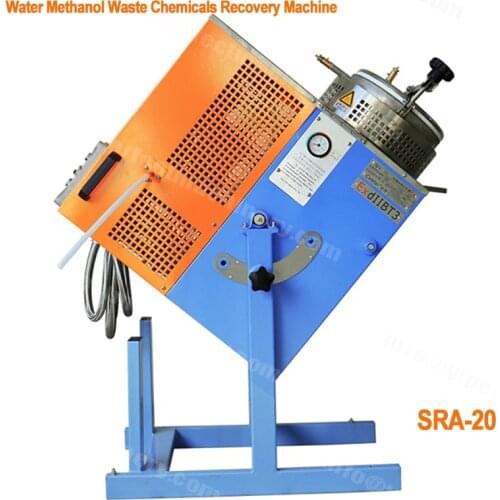 Used solvents distiller for Freon recycle Intelligent Methanol recovery machine solvent degreasing equipment