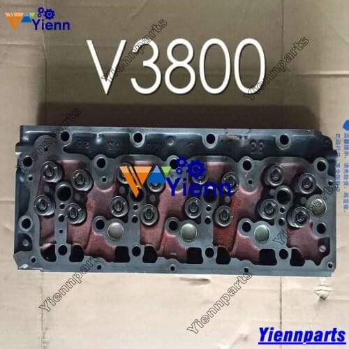 For Kubota V3800 Cylinder head assy 1C020-03022 for BOBCAT Skid steer loader S770 S850 V3800-DI-T-E3 diesel engine repair parts