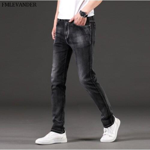 FMLEVANDER Straight Jeans For Men