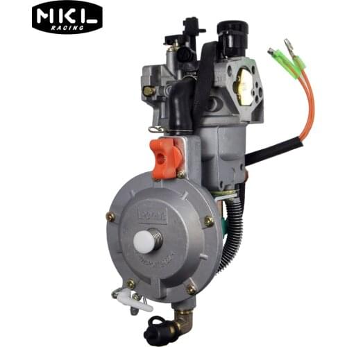 Hot Sale LPG NG Carburetor Dual Fuel LPG Conversion Kit for 5KW 6.5KW 188F 190F 13P Gasoline Generator Dual Fuel Carburetor