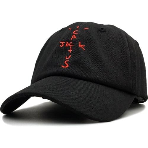 Cactus Jack Dad hat Travis Scott 100% Cotton embroidery Baseball Cap Snapback Unisex Summer outdoor leisure caps