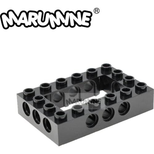 MARUMINE 10PCS Technic Bricks 4 x 6 with Holes 32531 Building Blocks Robot Classic Educational Build Your Own Toy Set Toys