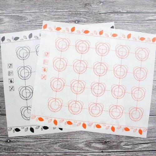 Macaroons Padding Sugar Non-stick Pad Multi-function Macaroon Platinum Silicone Mat Glass Fiber Mat Baking Mat