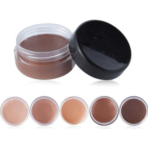 Concealer Foundation Cream Ultra-long-lasting Deep Complexion Acne Marks Cover Spots Acne Cement Moisturizing Face Waterproof
