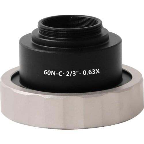 Zeiss microscope C-Mount adapter CCD CMOS lens 60N-C CSN063XC 0.63X for AXIO microscope camera adaptor