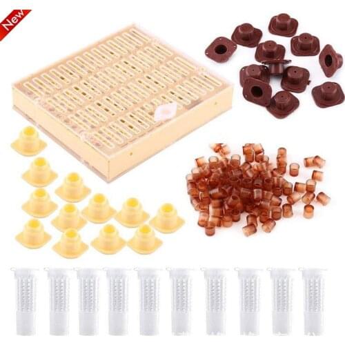 1 Set Bee Beekeeping Catcher Box Cell Cups Cage Complete Kit Bees Tools Cages King Queen Rearing
