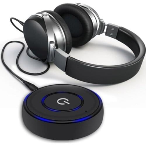 2019 Portable Wireless 3.5mm Audio Adapter Music Streaming D01 - BT Bluetooth 4.2 Mini Car Receiver Hands-free Call LED