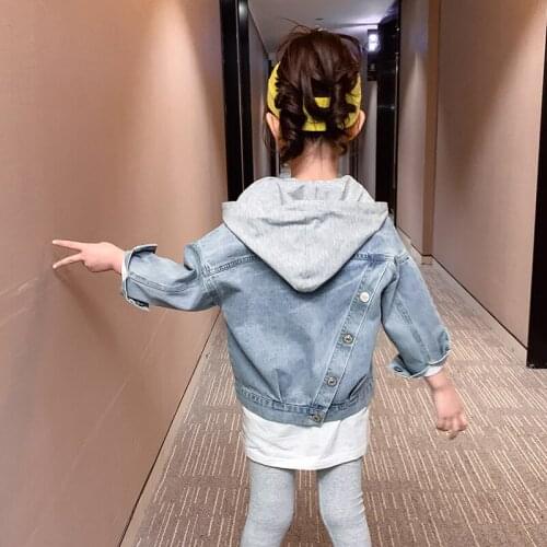 Pteromys Denim Jackets For Girls