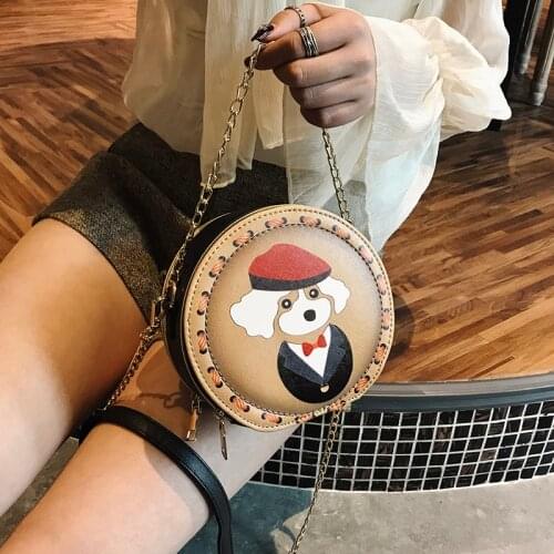 Fashion Shoulder Bag Retro womens crossbody bag Female Designer Leather white small Circular cheap handbag 2021 womens bran